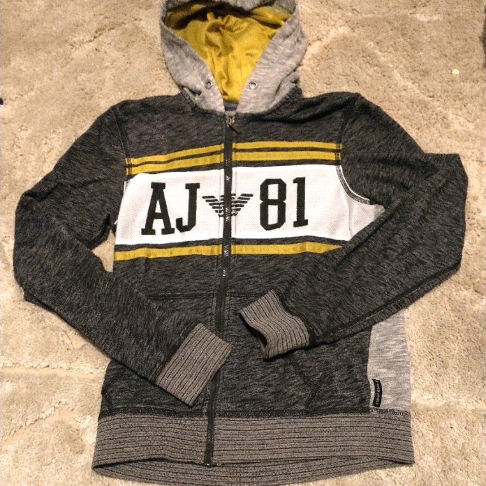 Armani Exchange zip up hoodie